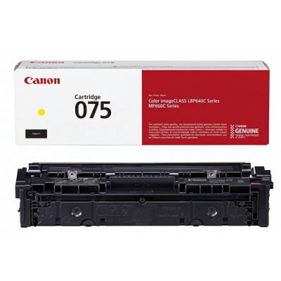 Canon 075 Y 6362C002 жълт (yellow) оригинален тонер