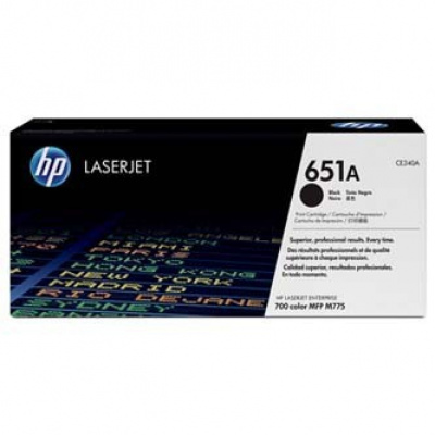 HP 651A CE340A черен (black) оригинален тонер