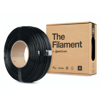 "The Filament" by Spectrum TF-24041, ReFill PLA, 1,75mm, 1000g, Черен (Midnight black)