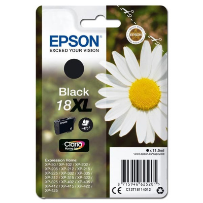 Epson 18XL C13T18114012 черен (black) оригинална касета