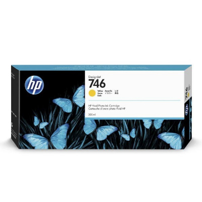 HP 746 P2V79A жълт (yellow) оригинална касета