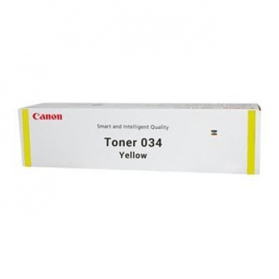 Canon 034, 9451B001 жълт (yellow) оригинален тонер
