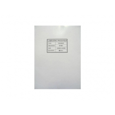 Ламинираща фолио, A4, 80 микрон, антистатична, 100 бр.