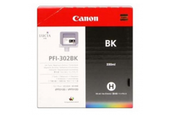 Canon PFI-302B, 2216B001 снимка черен (photo black) оригинална касета