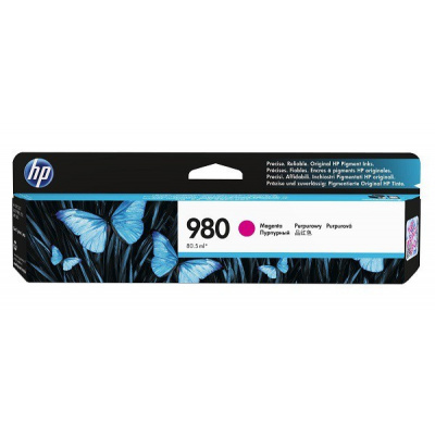 HP 980 D8J08A магента (magenta) оригинална касета