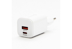 Powerton ENERGY VOLTIX Síťový adaptér 33W, 2 porty, USB-C, USB-A, 33W GaN Charger