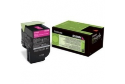 Lexmark 80C2HM0 магента (magenta) оригинален тонер
