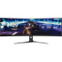 ASUS Strix XG49VQ 90LM04H0-B01170 Монитор, ROG, 49", VA, 3840x1080, 144Hz, 4ms, Черен, 3R