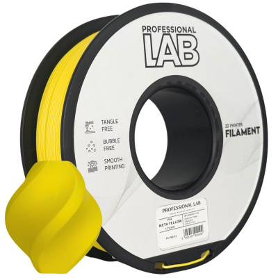 Professional Lab FG-P86-E1, 3D филамент, PLA, 1,75mm, 1000g, Жълт (Meta yellow)