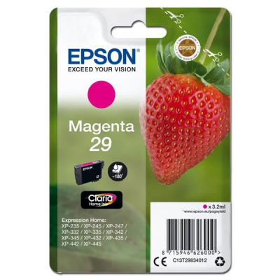Epson T29 C13T29834012 магента (magenta) оригинална касета