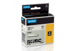 Dymo Rhino 18443, S0718580, 9mm x 5.5m черен печат / бял фон, оригинална лента