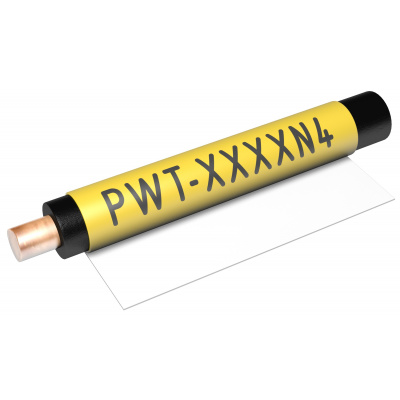 Partex PWT2514035D9SM етикети за навиване 25 x 35 мм, бял, 4500 бр, роля
