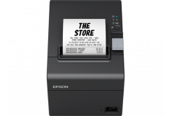 Epson TM-T20III C31CH51011 Фискален принтер, USB, RS232, 8 точки/мм (203 dpi), фреза, Черно