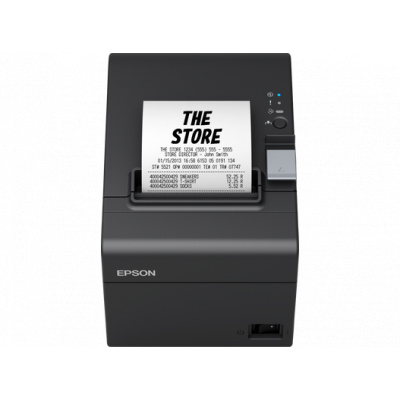 Epson TM-T20III C31CH51011 Фискален принтер, USB, RS232, 8 точки/мм (203 dpi), фреза, Черно