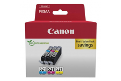 Canon CLI-521 2934B015 цвят (color) оригинален комплект касети
