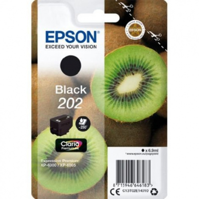 Epson 202 T02E14010 черен (black) оригинална касета