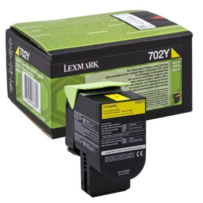 Lexmark 70C2XY0 жълт (yellow) оригинален тонер