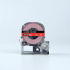 Epson LK-5RWP, SD18RW, 18mm x 9m, бял печат / червен фон, съвместима лента