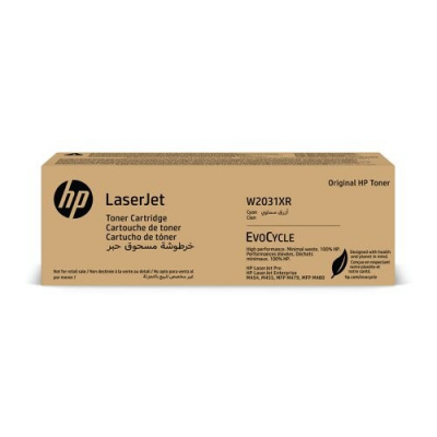 HP 415X W2031XR лазурен (cyan) оригинален тонер