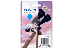 Epson 502 C13T02V24020 циан (cyan) оригинална касета, разпродажба
