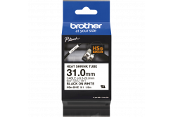 Brother HSe-261E Pro Tape, 31 mm x 1.5 m, черен печат / бял фон , оригинална лента