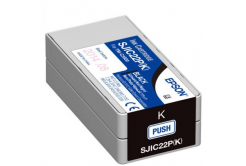 Epson GJIC5(K) C13S020563 за ColorWorks, черен (black) оригинална касета