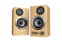 Genius reproduktory SP-HF1812BT, 2.0, 50W, světle hnědá