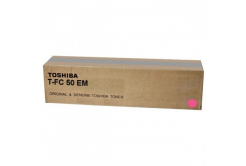 Toshiba T-FC50EM, 6AJ00000112 магента (magenta) оригинален тонер