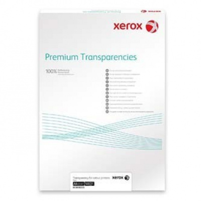 Xerox 003R98205, 100µm, A4, 50 бр., прозрачен, лазер,  фолио