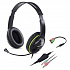 Слушалки Genius HS-400A с микрофон + преходник към единичен жак, кабелни, черни, 2 x 3,5 мм жак + преходник към 1 x 3,5 мм жак