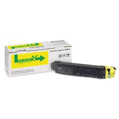 Kyocera Mita TK-5140Y жълт (yellow) оригинален тонер