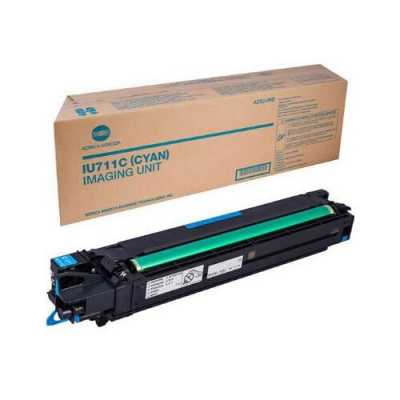 Konica Minolta IU711C A2X20KD циан (cyan) оригинален цилиндричен блок