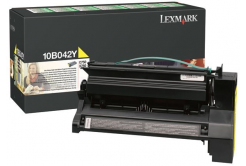Lexmark 10B042Y жълт (yellow) оригинален тонер