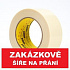 3M 5423 Kluzná lepicí páska, tl. 0,30 mm, různé šířky 25 mm x 16,5 m