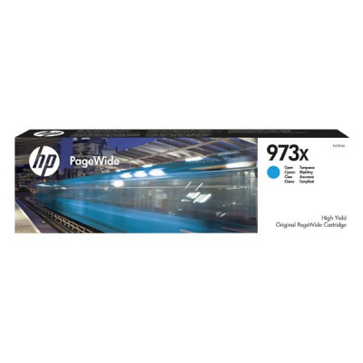 HP 973X F6T81AE циан (cyan) оригинална касета