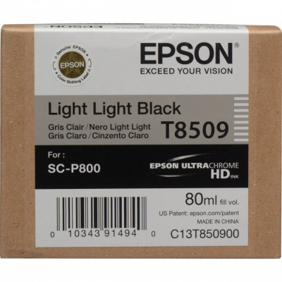 Epson T8509 светло черен (light black) оригинална касета