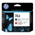 HP F9J88A, 744 матово черно/хроматично червено (matte black/chromatic red) оригинална печатаща глава