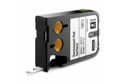 Dymo XTL 1868736, 9mm x 9,1m, черен печат/бял фон, оригинална лента
