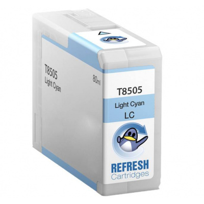Epson T8505LC светло циан (light cyan) съвместими касети