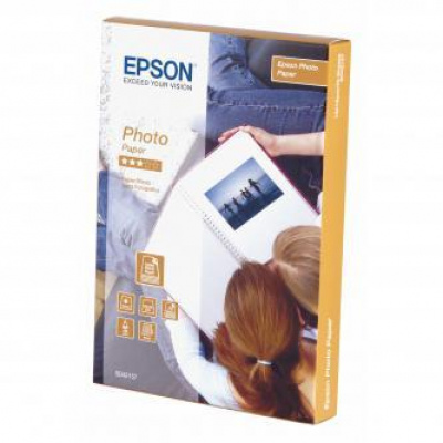 Epson Photo Paper, C13S042157, foto papír, lesklý, bílý, Stylus Color, Photo, Pro, 10x15cm, 4x6", 194 g/m2, 70 ks, inkoustový