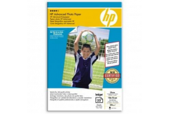 HP Advanced Glossy Photo Paper Q8691A, 250 г/м2, 10x15см, 25 бр., лъскав, бял, фотографска хартия