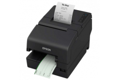 Epson TM-H6000VI C31CL25116 Фискален принтер, фреза, MICR, USB, захранванUSB, Ethernet, OPOS, бял