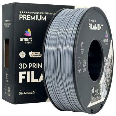 Smart Print FG-S135-E1, 3D филамент, ASA, 1,75mm, 1000g, Сив (Grey)