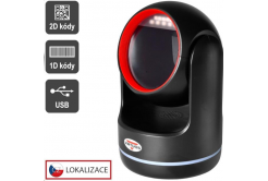 Virtuos EHE0009 CCD 2D четец HT-861A, стационарен, USB, черен