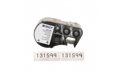 Brady M4-61-483 / 170771, 12.70 mm x 50.80 mm, Polyester, черно копиране / бял фон