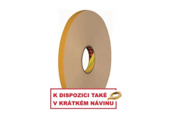 3M 9528W Pěnová oboustranně lepicí montážní páska, bílá, tl. 0,8 mm 9 mm x 66 m