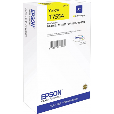Epson T7554 XL C13T75544N жълт (yellow) оригинална касета