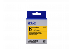 Epson LabelWorks LK-2YBP C53S652002 6мм x 9м, черно копиране / пастелно жълт фон, оригинален лента