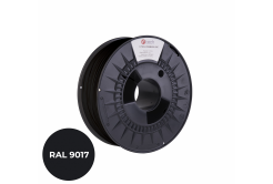 C-Tech 3DF-P-ASA1.75-9017 3D филамент, ПРЕМИУМ ЛИНИЯ, ASA, черен цвят на движението, RAL9017, 1,75мм, 1кг
