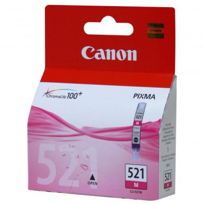 Canon CLI-521M, 2935B001 магента (magenta) оригинална касета